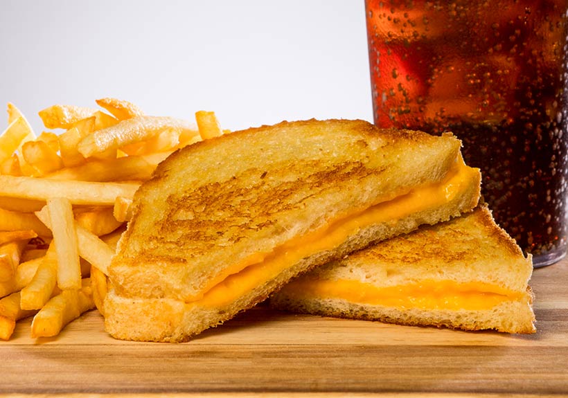 Grilled Cheese at Casino Grill